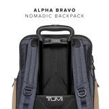 TUMI - Alpha Bravo Nomadic Backpack - Men's Durable Carry On Bag - 18.8" X 15.0" X 9.0" - Fits up to 15" Laptop - Black