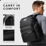 TUMI - Alpha Bravo Search Backpack - Laptop Backpack for Men & Women - Backpack for Work & Travel - 17.0" X 14.0" X 8.3" - Black