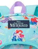 Disney The Little Mermaid Backpack Kids | Girls Ariel Sea Character Blue Rucksack | Luggage Sports School Bag Adjustable Straps | Princess Merchandise Gifts