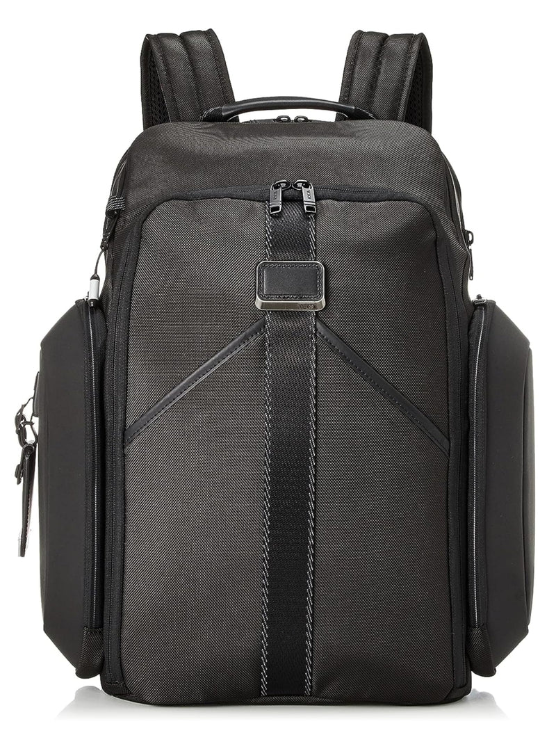 TUMI - Alpha Bravo Pro Large Backpack - Expandable Travel and Commute Gaming and Tech Bag - Fits up to 15" Laptop - Black