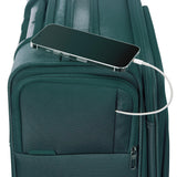 Samsonite UpLIFT Lightweight Softside Carry-On Luggage with Spinner Wheels - Expandable - Airline-Approved, Polyester Soft Suitcase for Ultra Light Travel - Emerald Green