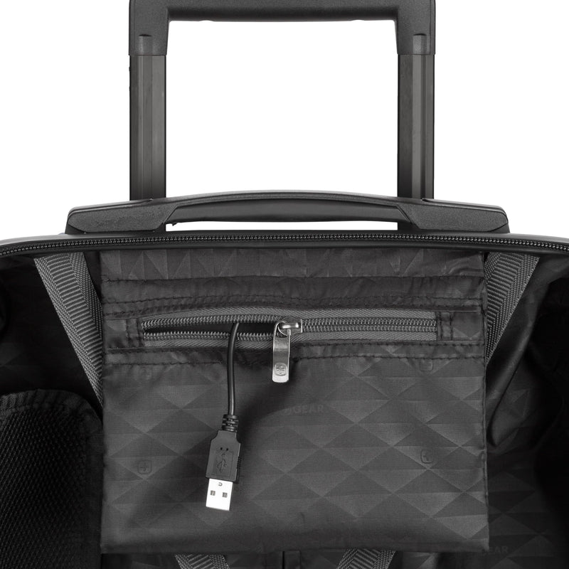 SwissGear 7272 Energie Hardside Expandable Luggage with Spinner Wheels, Navy, 3-Piece Set (19/24/27)