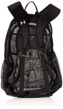 Under Armour Adult Hustle Mesh Backpack , (001) Black / / White , One Size Fits Most
