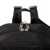 Securtex Anti-Theft Getaway Backpack - 9.4"x13"x5" Travel Safe Bag w/Locking Zippers, Slash-Resistant, RFID