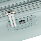 Samsonite Elevation Plus - Carry-On Hardside Luggage with QuickEntry™ Front Compartment - Scratch Resistant Polypropylene Shell, AirTag Holder, TSA Lock, Airline Approved- Cypress Green