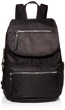 Madden Girl Nylon Flap Backpack, Black | Backpacks4Less
