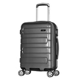 Olympia U.S.A. Nema 25-inch Luggage Expandable Lightweight Hardside Double 4 Wheel Spinner Suitcase with TSA Lock and Hidden Laptop Compartment