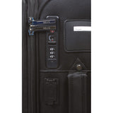 Dejuno Executive New Generation 3-Piece Spinner Luggage Set with USB Port, Black,3-Piece Set,2006DJ-BLACK