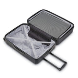 American Tourister Stratum XLT Expandable Hardside Luggage with Spinner Wheels, Jet Black, Carry-On 21-Inch