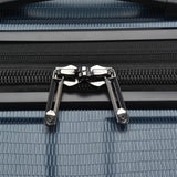 Traveler's Choice New London II Hardside Expandable Spinner Luggage, Navy, Checked-Large 29-Inch