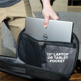 NOMATIC Navigator 10L Sling Bag - Slim & Lightweight Crossbody Bag, Fanny-Pack - Water Resistant Everyday Bag (Black)