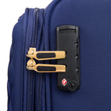 It Luggage Glimmering 32" Softside Checked 8 Wheel Expandable Spinner, Ocean Cavern