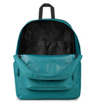 JanSport SuperBreak Plus Backpack with Padded 15-inch Laptop Sleeve and Integrated Bottle Pocket - Spacious and Durable Daypack for Work and Travel - Emerald Pool