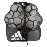adidas Stadium Mesh Soccer Bag, Laundry Bag, Heavy Duty Soccer Ball Bags for Coaches, Men and Women, Holds Up To 15 Balls
