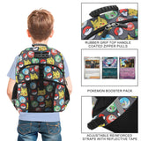 Bioworld Pokemon All-Over Print 2-Piece 16" Premium Backpack & Utility Case Set For School And Travel for boys