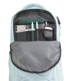 The North Face Women's Jester Everyday Laptop Backpack - Commuter Travel Bag, Laptop Sleeve, Water-Repellent, Ice Blue/TNF Black, One Size