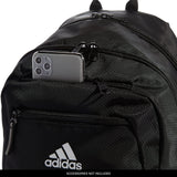 adidas Unisex Foundation Backpack for Laptop, Large Durable Athletic Gym Bag