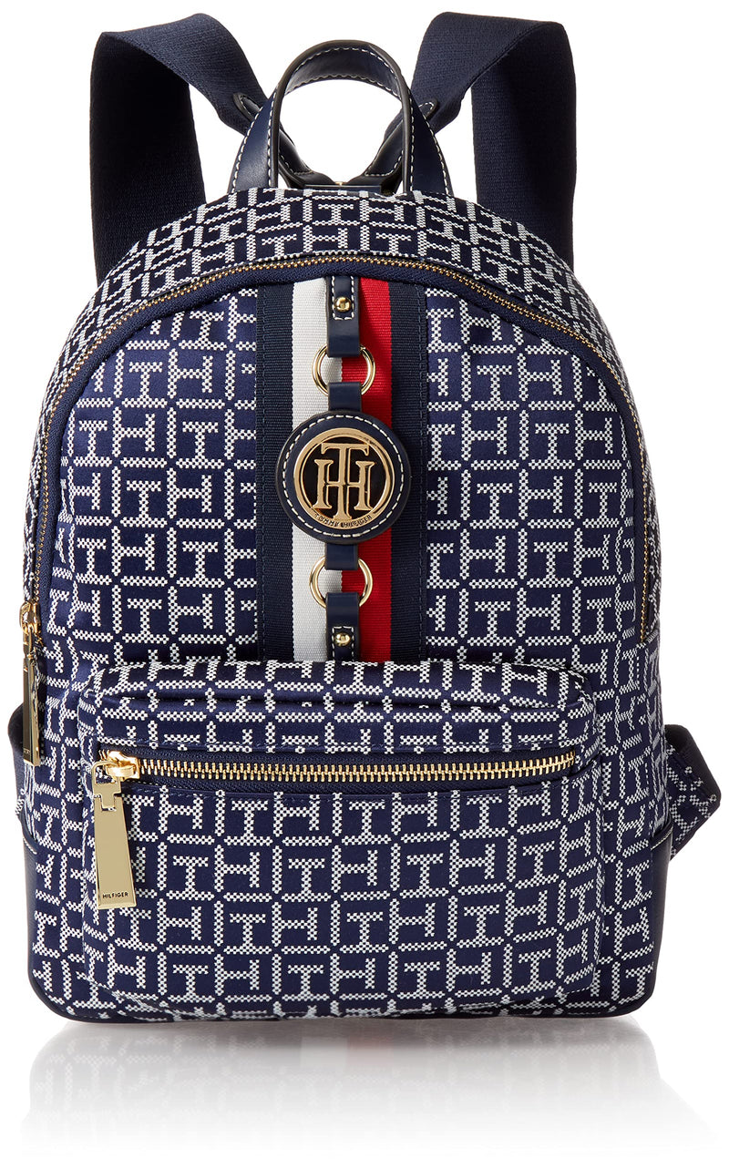 Tommy Hilfiger Womens Jaden Plus BACKPACK, Navy/White
