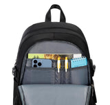 Acmebon Girl Roomy Fashion Laptop Backpack Set Casual Daypack Set for Women Black