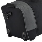 Travelers Club Polo & Racquet Club 32 Inch Collapsible, Black/gray Travel Duffel, One Size, 6 Pieces