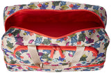 Vera Bradley Women's Lighten Up Wheeled Duffle Carry-on Luggage, Falling Flowers Neutral, One Size