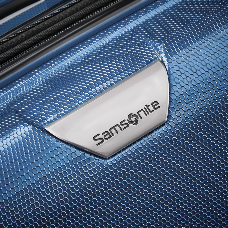 Samsonite SWERV DLX Spinner 4 Wheel 3-Piece Set Hard Side Travel Suitcase with Side Carry Handle, Telescopic Handle, and TSA Lock, Lagoon