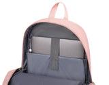 Acmebon Girl Roomy Fashion Laptop Backpack Set Casual Daypack Set for Women Pink