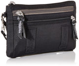 Baggallini Unisex Adult Luggage Only Rfid Currency Organizer Travel Wallet, Black