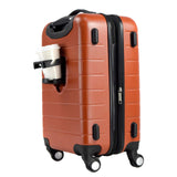 Wrangler 20" Piece USB Port Cup Holder Carry-On Luggage