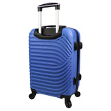 Dejuno Craft Hardside 20-Inch Carry-On Lightweight Spinner Luggage - Blue