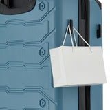 Wrangler ATG Trailway Expandable Hardside Luggage, Storm Blue, 22" Carry-On