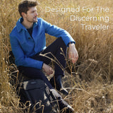 Briggs & Riley Traveler Backpack - Carry On Travel Backpack for Women & Men, Personal Item Travel Bag, Lightweight & Durable, Padded Straps, Fits up to 15" Laptop - Baseline Collection, Black