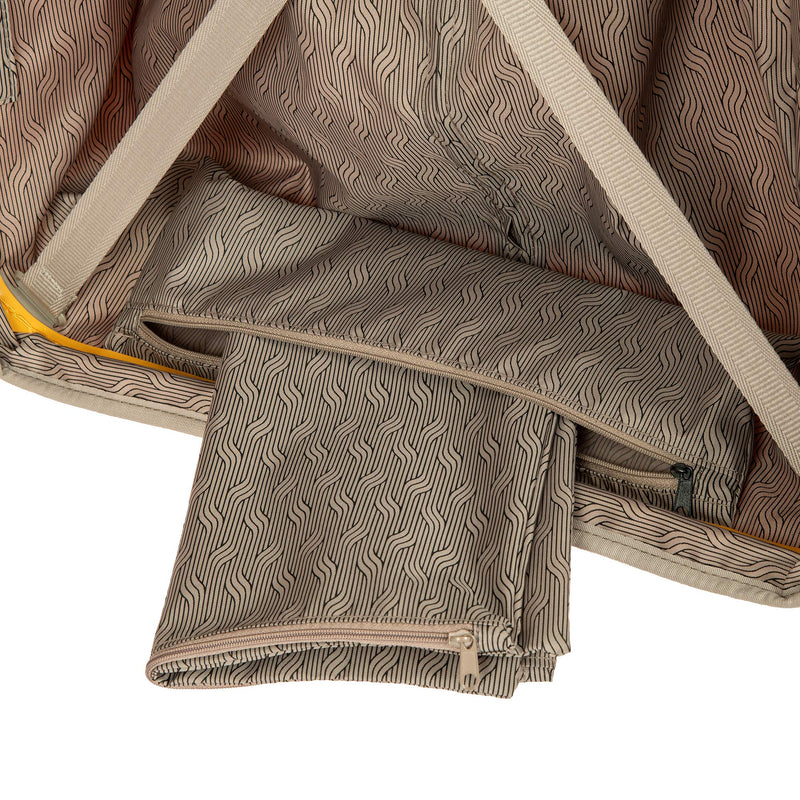 Bric's B|Y Ulisse Expandable Spinner Suitcase, Lightweight Polypropylene Hard Shell Luggage with 360° Rubber-Coated Double Wheels, TSA-Approved Lock and Organized Interior - 30 Inch, Mango