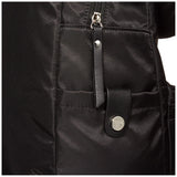 Madden Girl Nylon Flap Backpack, Black