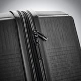 American Tourister Stratum XLT Expandable Hardside Luggage with Spinner Wheels, Jet Black, Carry-On 21-Inch