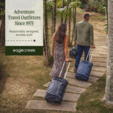 Eagle Creek Cargo Hauler XT Wheeled Duffel - Wheeled Backpack Duffel - Deployable Backpack Straps - Lockable U-Lid & Easy Access Compartment - 32" - Charcoal