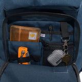 Carhartt 28L Dual-Compartment Backpack, Durable Pack with Laptop Sleeve and Duravax Abrasion Resistant Base, Navy