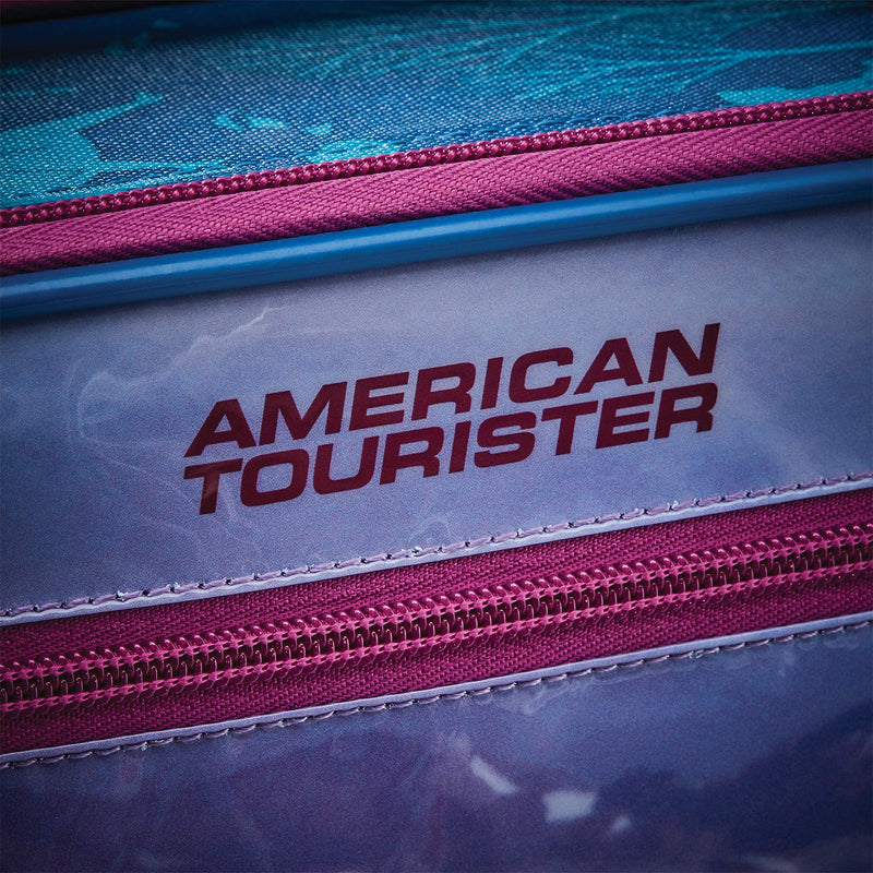 American Tourister Kids' Disney Softside Upright Luggage, Frozen Destiny, Carry-On 18-Inch