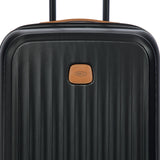 Bric's Taormina Ultra-Light Carry-On Spinner – Expandable Hard Shell Suitcase with TSA Lock, Anti-Tamper Zippers & Built-In USB Port - 21 Inch, Black