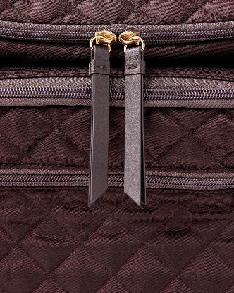 Skip Hop Diaper Bag Backpack: Forma, Multi-Function Baby Travel Bag with Changing Pad & Stroller Attachment, Chocolate