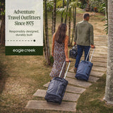 Eagle Creek Cargo Hauler XT Wheeled Duffel - Wheeled Backpack Duffel - Deployable Backpack Straps - Lockable U-Lid & Easy Access Compartment - 29" - Charcoal