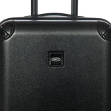 Bric's Amalfi Lightweight Hard Shell Suitcase – Expandable Carry-On with Water-Repellent Zip, Smooth 360° Wheels & TSA Lock - 21 Inch, Black