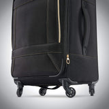 American Tourister Belle Voyage Softside Luggage with Spinner Wheels, Black, Carry-On 21-Inch