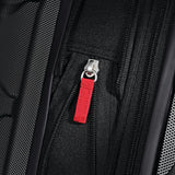 Samsonite Omni PC Hardside Expandable Luggage with Spinner Wheels, Black, Checked-Medium 24-Inch