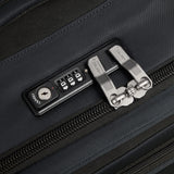 DELSEY PARIS Sky Max 2.0 Softside Expandable Luggage with Spinner Wheels, Black, Checked-Medium, 24 Inch