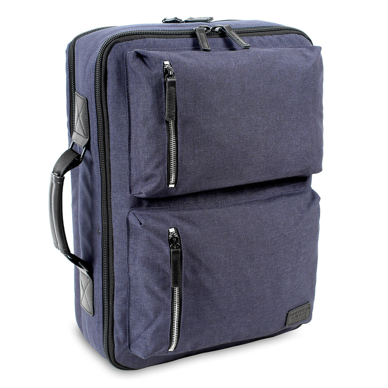 J World New York Station Laptop Backpack, Navy, One Size