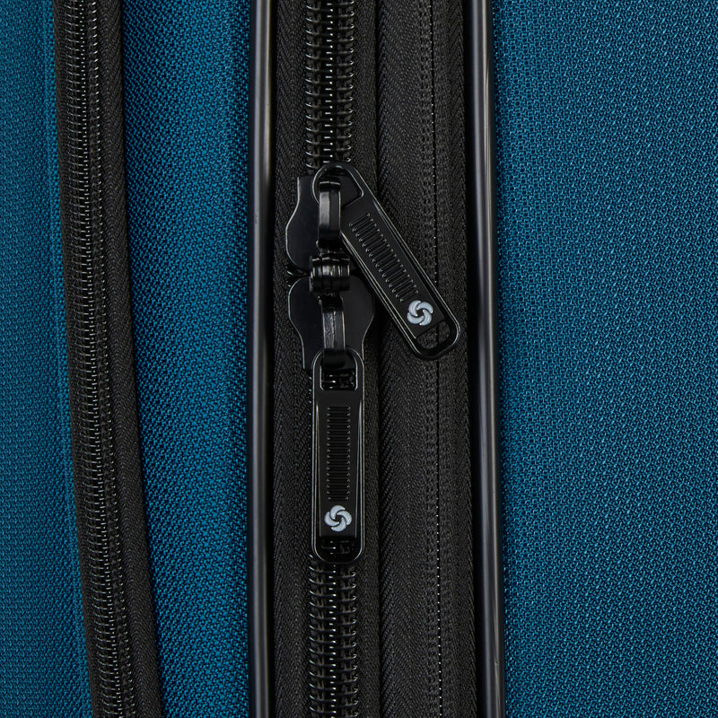 Samsonite Ascella 4 Medium Checked Luggage - Cerulean Blue