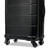 American Tourister Stratum 2.0 Expandable Hardside Luggage with Spinner Wheels, 24" SPINNER, Jet Black