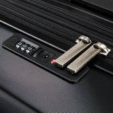 Ricardo Melrose Hardside 2-Piece Set (20" and 25") with FREE Travel Kit (Black)