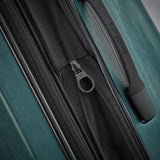 Samsonite Centric 2 Hardside Expandable Luggage with Spinner Wheels, Emerald Green, Checked-Medium 24-Inch